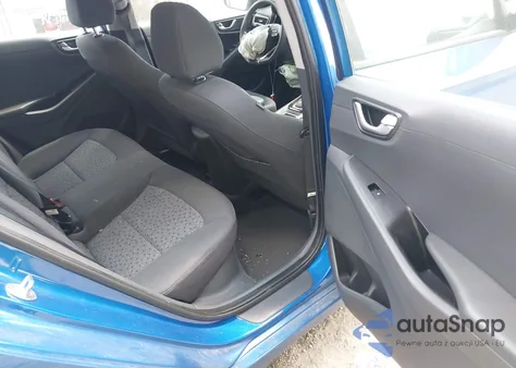 2018 Hyundai Ioniq Hybrid Blue from USA, damaged, VIN KMHC65LC2JU090577